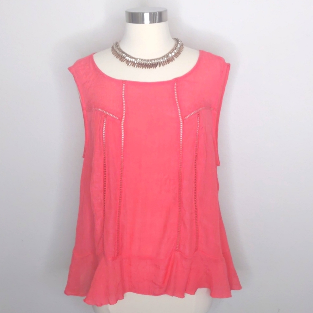 Zac & Rachel women's blouse pink size L